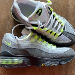 Neon green Nike Air Max 95